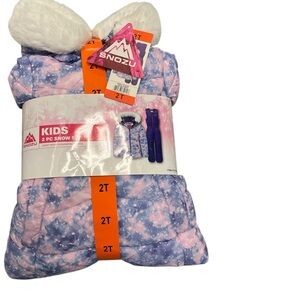 SNOZU SNOW SUITS FOR KIDS ,2PCS SET.SIZE 2